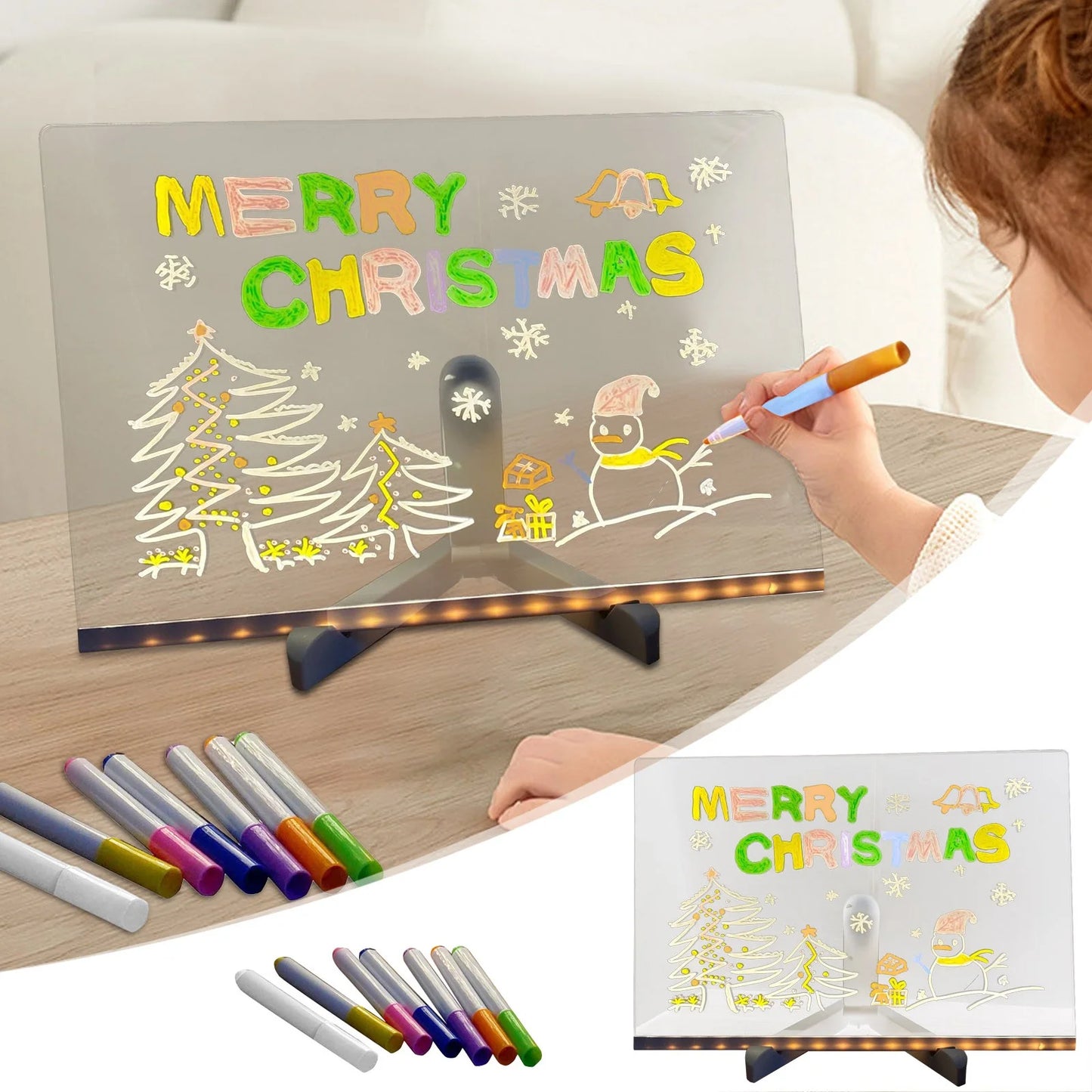 pizarra led